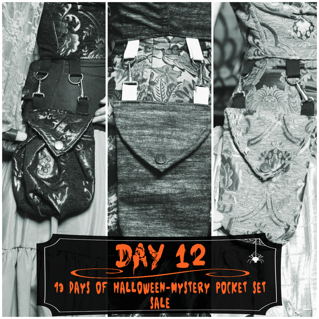 Mystery Set of Pockets Sale - Day 12 of 13 Days of Halloween 2025