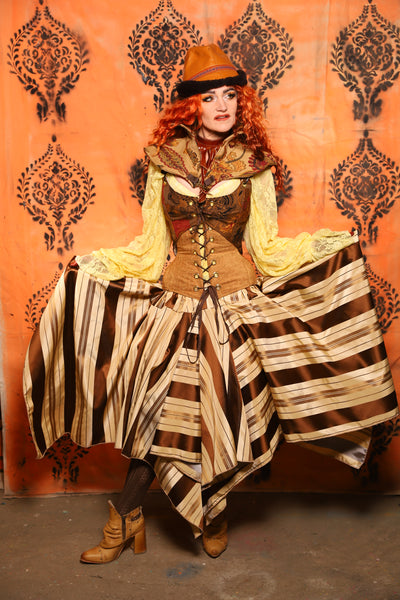 Fairy Skirt in Chestnut Ledger Cotton - Day 9 of 13 Days of Halloween 2025