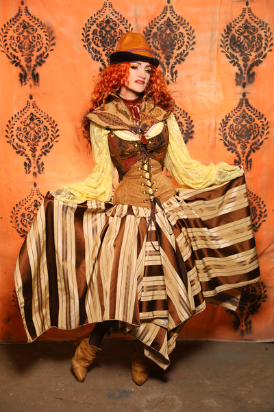Fairy Skirt in Chestnut Ledger Cotton - Day 9 of 13 Days of Halloween 2025
