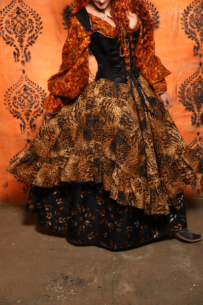 Crescent Skirt w/Ruffles in Wild Week - Day 11 of 13 Days of Halloween 2025