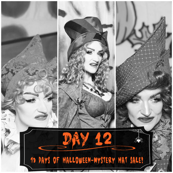 Mystery Hat Sale - Day 12 of 13 Days of Halloween 2025