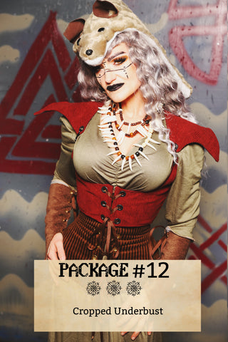 Package #12 Includes: 1 Cropped Underbust - Viking Mystery Box Event
