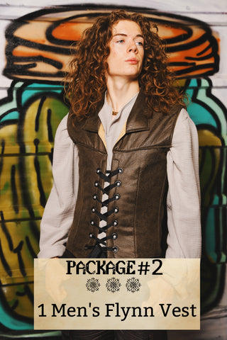 Package #02 Includes: 1 Men's Flynn Vest - Viking Mystery Box Event