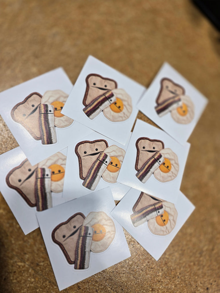 Breakfast Club Stickers -Wakey Wakey, Eggs & Bakey Collection