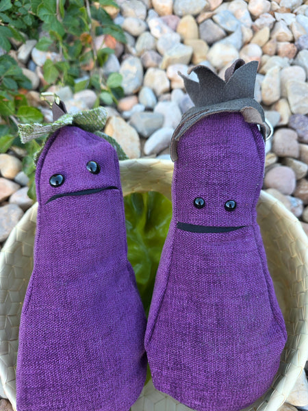 42. Eggplant Clip-on Friend - The Hoedown Throwdown Collection