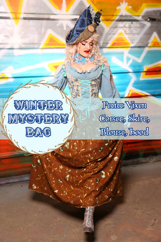 #09 Petite Vixen Corset+ Skirt+ Blouse+ Hood - Winter Mystery Bag Sale 2025