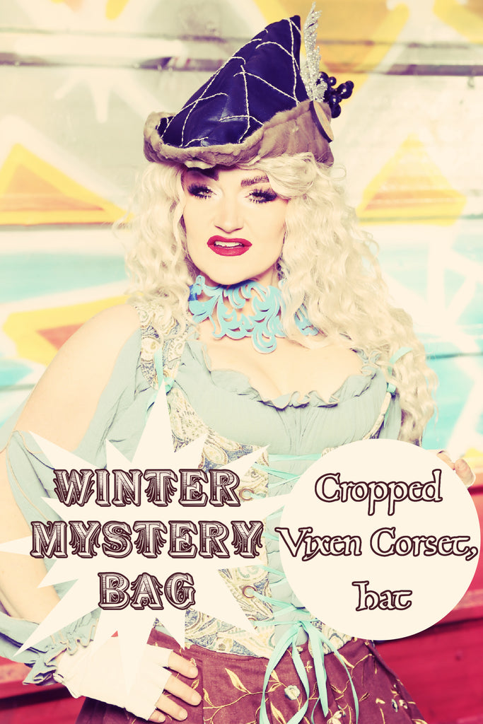 #12 Cropped Vixen Corset+ Hat - Winter Mystery Bag Sale 2025