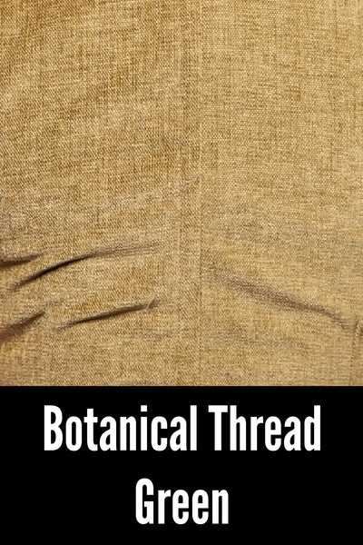 19. Crossfire Overbust *Base Corset ONLY* in Botanical Thread Green - The Hoedown Throwdown Collection