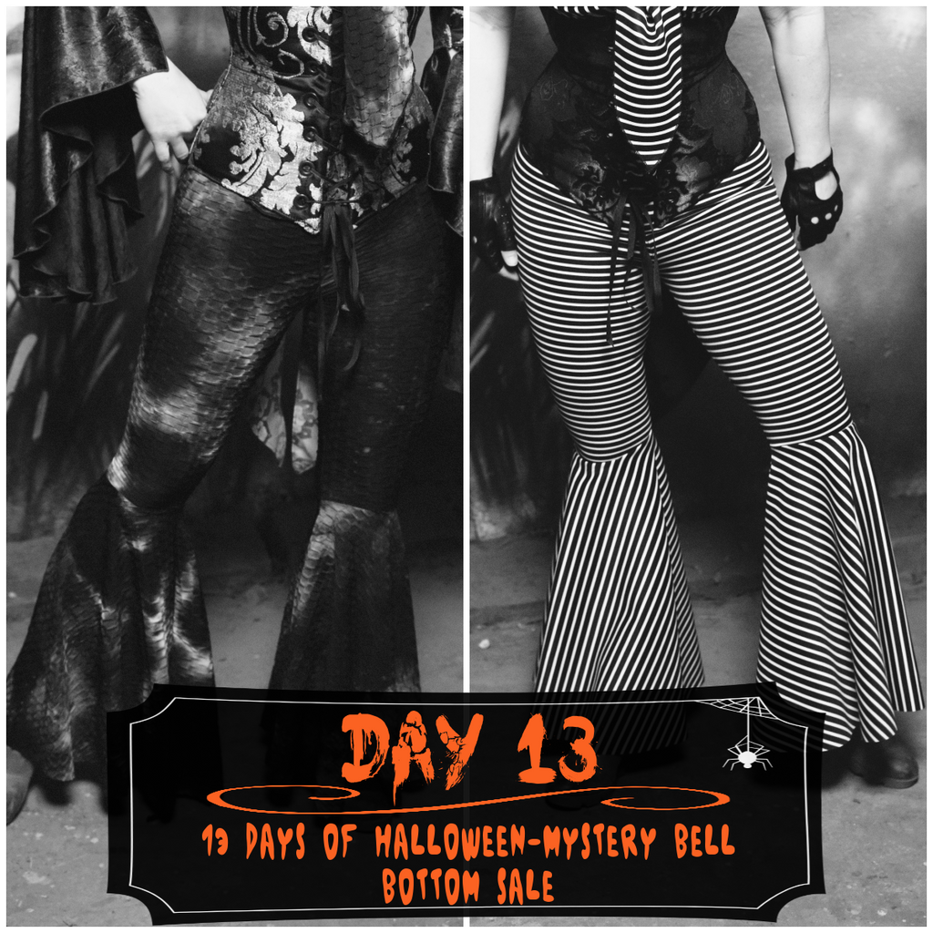 Mystery Bell Bottom Sale - Day 13 of 13 Days of Halloween 2025
