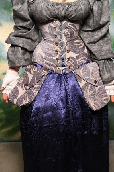 Wench Corset in Whispering Canopy - Day 1 of 12 Days of Christmas