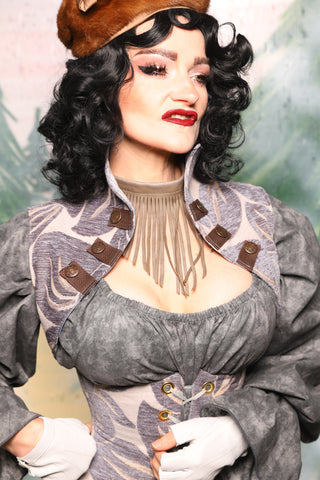 Sgt Pepper Vest in Whispering Canopy - Day 1 of 12 Days of Christmas