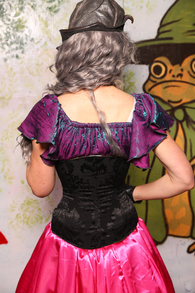 *FREE SKIRT INCLUDED! *Petite Wench in Pitch Black Medallion w/Enchanted Oracle Panels *FREE SKIRT* - Spooky Saturday Part 2