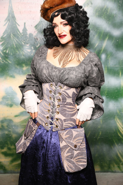 Wench Corset in Whispering Canopy - Day 1 of 12 Days of Christmas