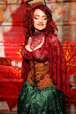 27. Wench Underbust Corset in Opera Box - The Sensual Solstice Collection