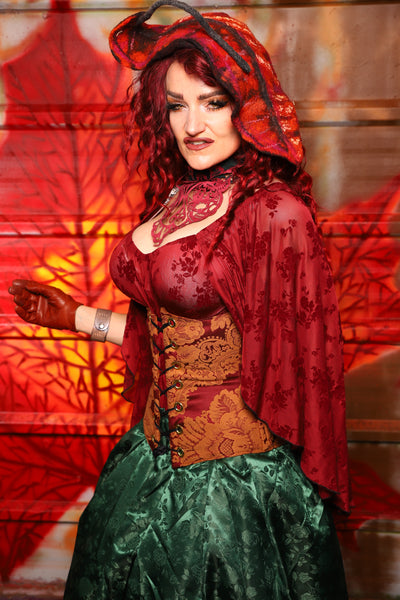 27. Wench Underbust Corset in Opera Box - The Sensual Solstice Collection