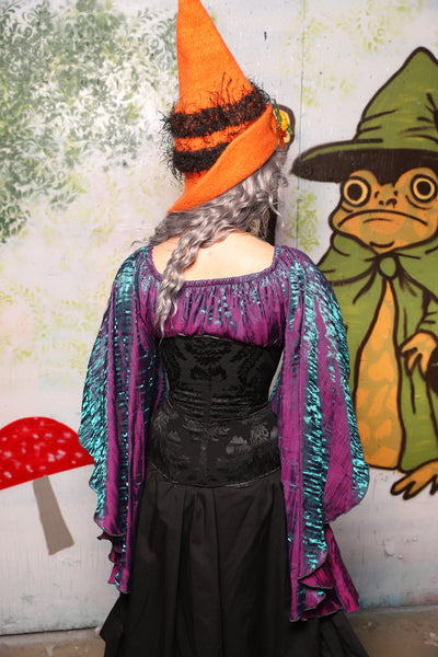 Wench Corset in Pitch Black Medallion - Spooky Saturday Part 2