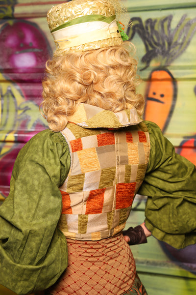 Cropped Vixen in Taco Tuesday Geometry- "Taco Monday! Celebrating 22 Years of Damsel"