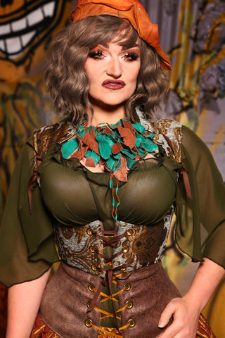 Cropped Sorceress in Money Medallion - "Potatoes & Molasses" Collection