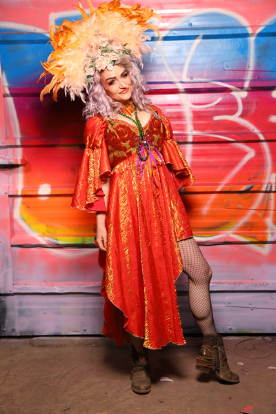 03. Crescent Skirt in "Here Comes the Sun" Shimmer - A Chest Full of Jewels Collection