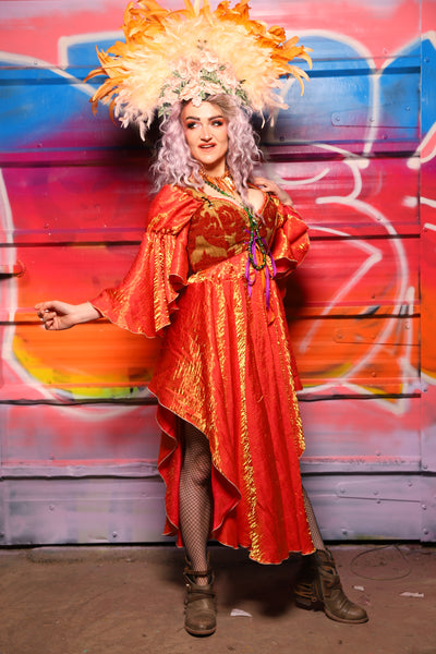 03. Crescent Skirt in "Here Comes the Sun" Shimmer - A Chest Full of Jewels Collection