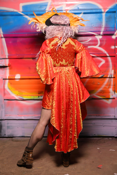 03. Crescent Skirt in "Here Comes the Sun" Shimmer - A Chest Full of Jewels Collection