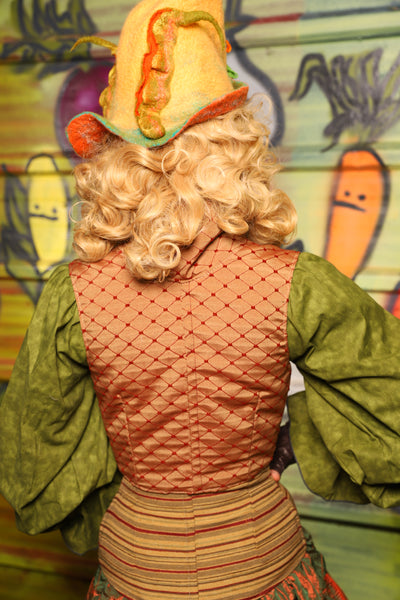 Cropped Vixen in Spicy Dot-  "Taco Monday! Celebrating 22 Years of Damsel"