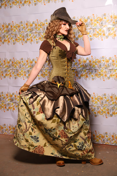 41. Mini Fairy Skirt In Twig Taffeta - The Leave It To Beaver Collection