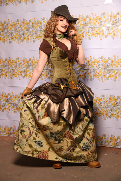 41. Mini Fairy Skirt In Twig Taffeta - The Leave It To Beaver Collection
