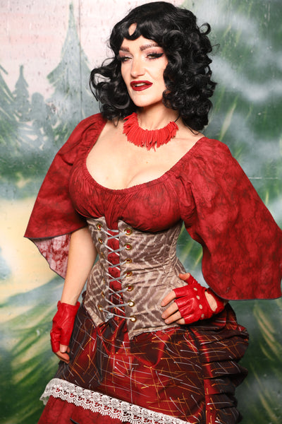 Torian Corset in Ashen Strata - Day 2 of 12 Days of Christmas