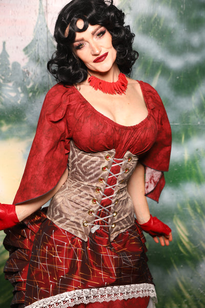 Torian Corset in Ashen Strata - Day 2 of 12 Days of Christmas