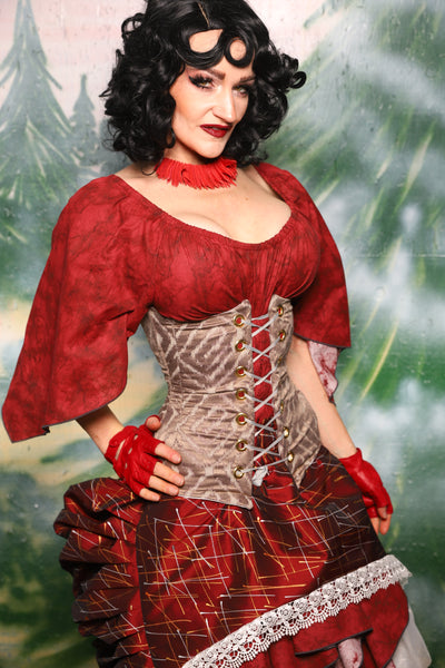 Torian Corset in Ashen Strata - Day 2 of 12 Days of Christmas