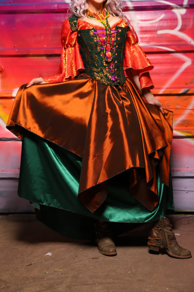 14. Fairy Skirt in Copper Taffeta - A Chest Full of Jewels Collection