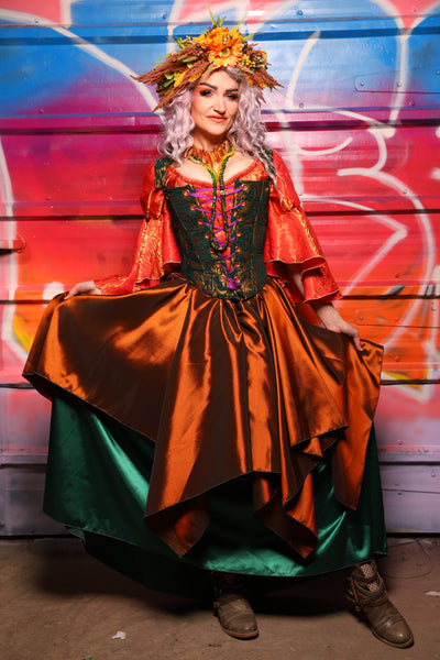 14. Fairy Skirt in Copper Taffeta - A Chest Full of Jewels Collection