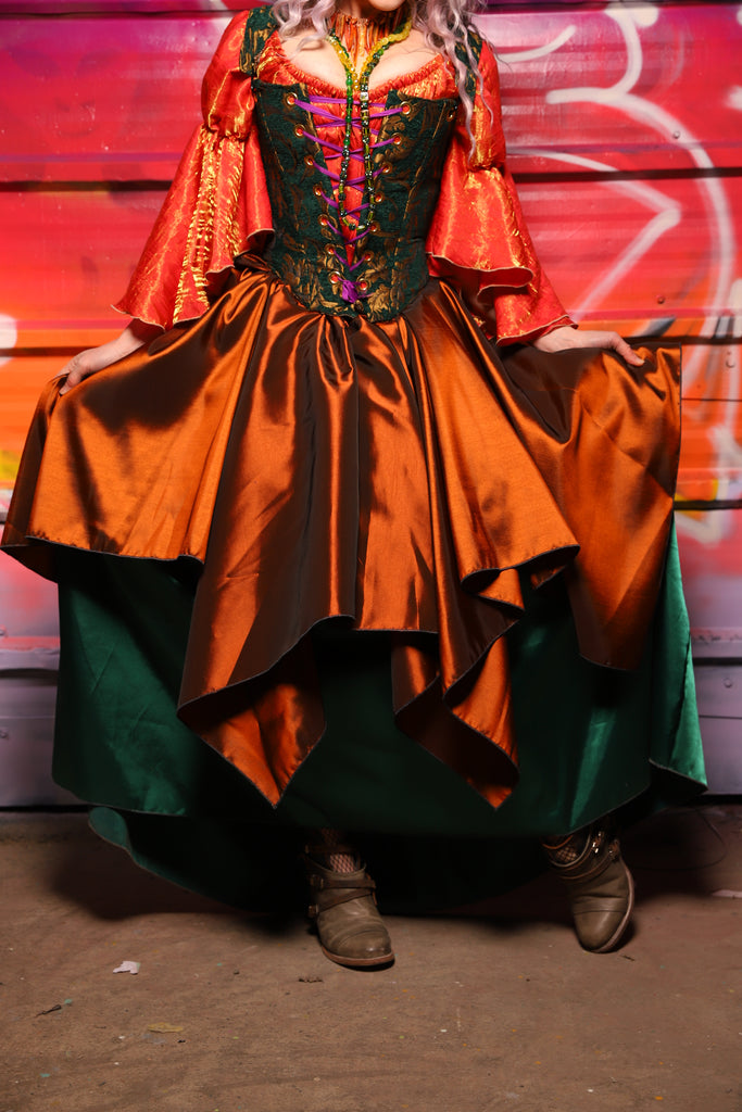 14. Fairy Skirt in Copper Taffeta - A Chest Full of Jewels Collection