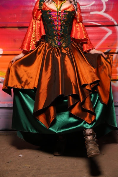 14. Fairy Skirt in Copper Taffeta - A Chest Full of Jewels Collection