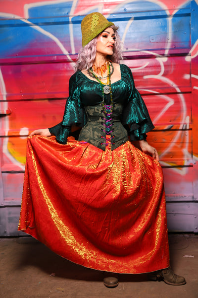 37. Tulip Skirt in "Here Comes the Sun" Shimmer - A Chest Full of Jewels Collection