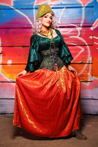 37. Tulip Skirt in "Here Comes the Sun" Shimmer - A Chest Full of Jewels Collection