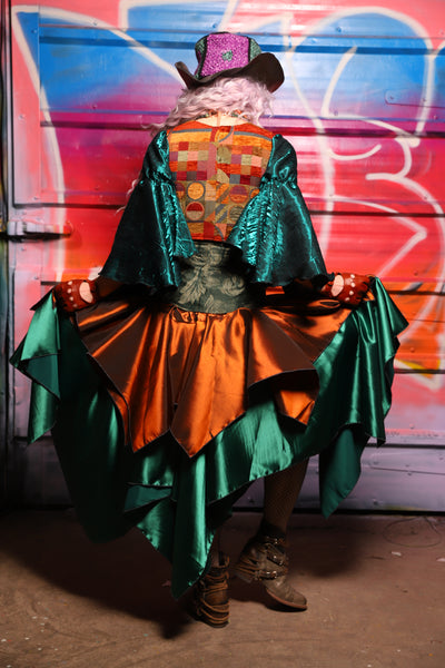 21. Mini Fairy Skirt in Copper Taffeta - A Chest Full of Jewels Collection