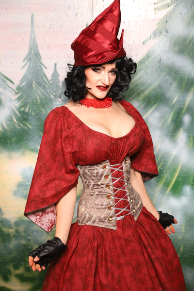 Petite Wench Corset in Ashen Strata - Day 2 of 12 Days of Christmas