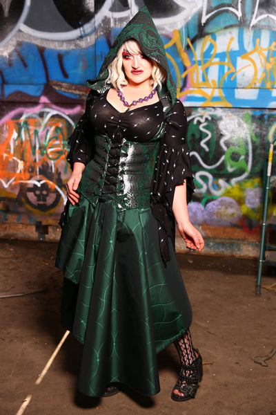 Adventurer Set #1 - Emerald & Silver Medallion - The Hoodlum Collection