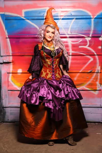 38. Tulip Skirt in Copper Taffeta - A Chest Full of Jewels Collection
