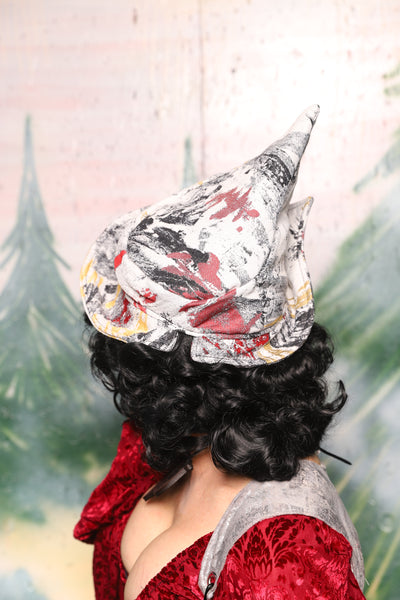 Crooked Point Hats in Chrome Spray - Day 4 of 12 Days of Christmas