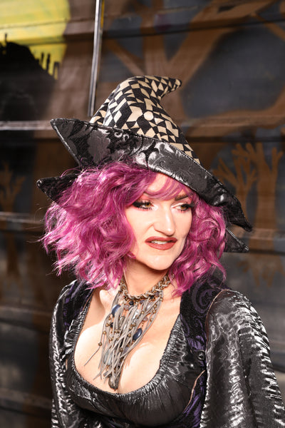 21. Elf Hat in Bad Check - THE HEXES, HEMS & HYSTERIA COLLECTION