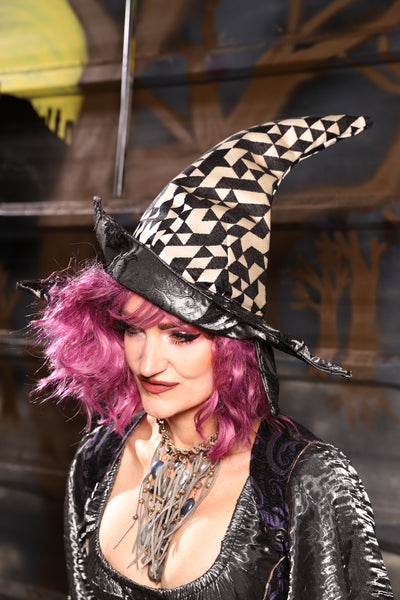 21. Elf Hat in Bad Check - THE HEXES, HEMS & HYSTERIA COLLECTION
