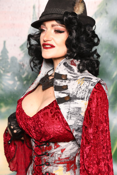 Sgt Pepper Vest in Chrome Spray - Day 4 of 12 Days of Christmas