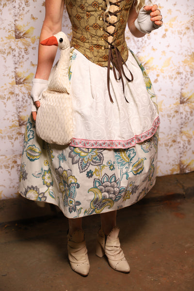 01. Oktoberfest Set #1 Elizabethan Corset + Hobbit Tulip Skirt + Apron *blouse sold separately* - Oktoberfest Sets Collection