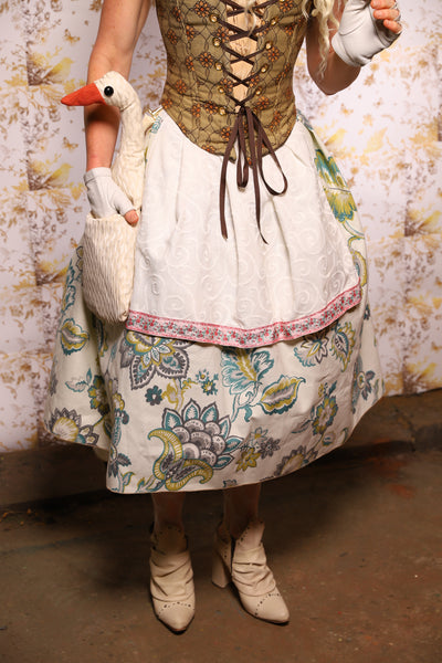 30. Hobbit Tulip Skirt + Apron ONLY in Alpine Meadow - Oktoberfest Sets Collection