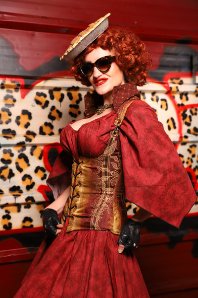 28. Petite Vixen w/collar in The Parlor Empress - The Lipstick and Caviar Collection