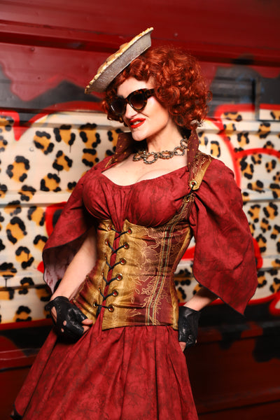 28. Petite Vixen w/collar in The Parlor Empress - The Lipstick and Caviar Collection