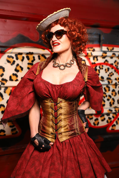 28. Petite Vixen w/collar in The Parlor Empress - The Lipstick and Caviar Collection